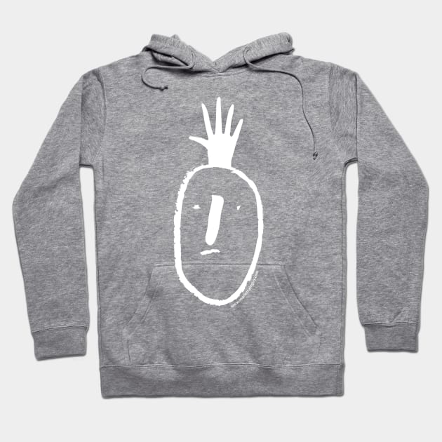 Louis en blanc Hoodie by mariemainguy